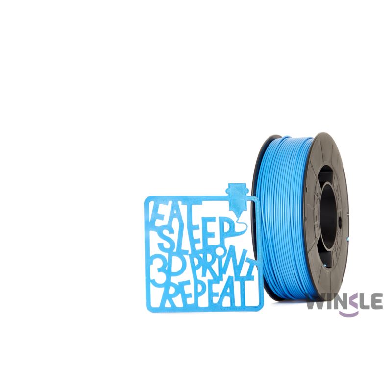 PLA-HD 1.75 mm  /Azul Celeste / Sky Blue / Blu Cielo / 1 Kg/ Winkle in stampa 3d